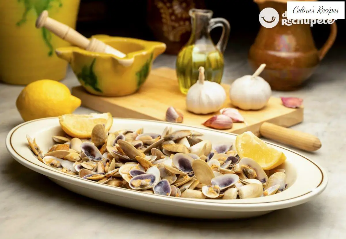 How to make coquinas or tellinas. ways to prepare them, natural, garlic and marinara