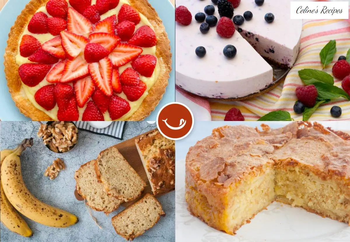 recipes for sponge cakes and cakes with fruit, the juiciest and healthiest