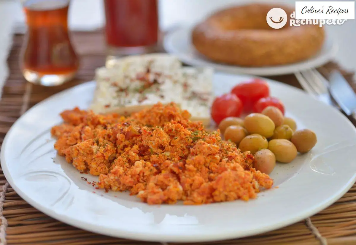 Menemen or Turkish scrambled eggs