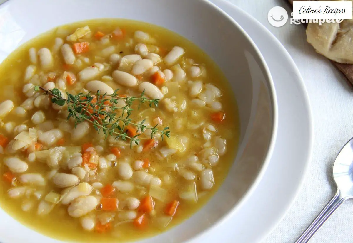 Fassoulada or Greek bean soup