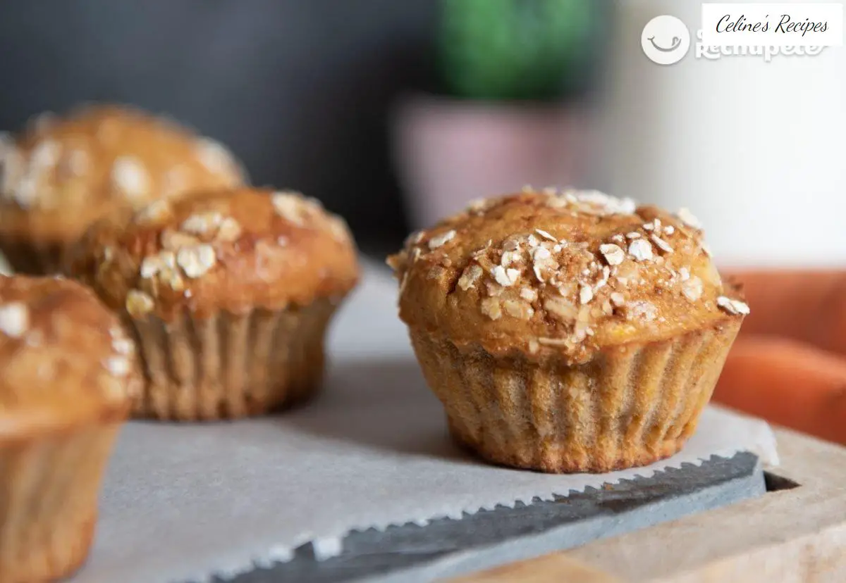 Sugar-free carrot muffins