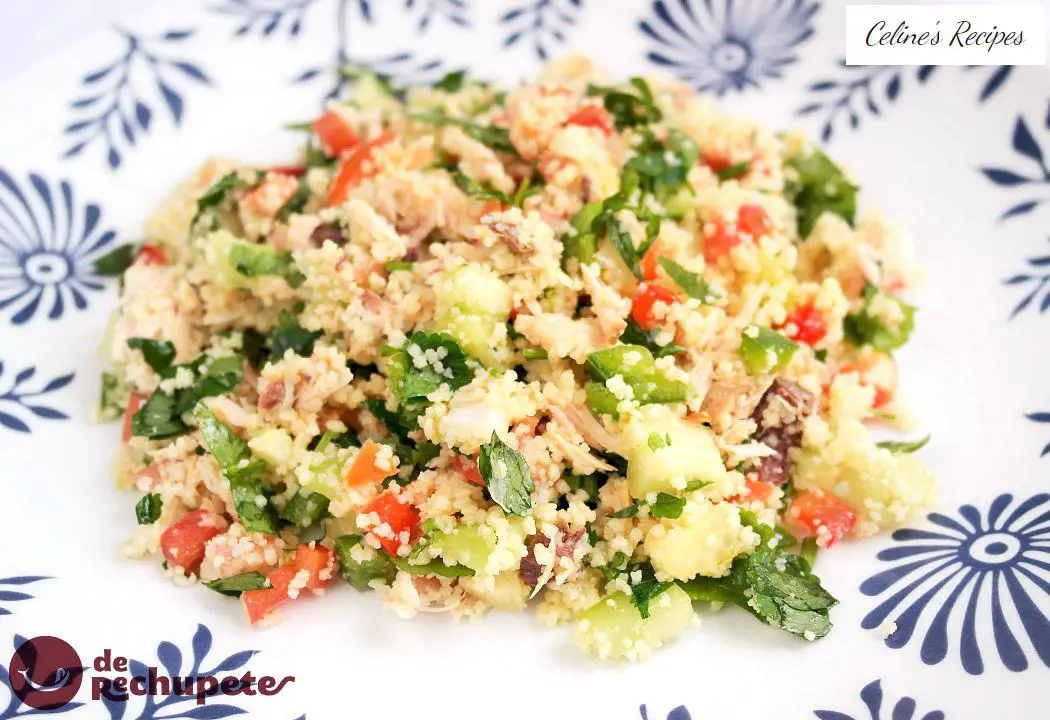 tabbouleh with tuna