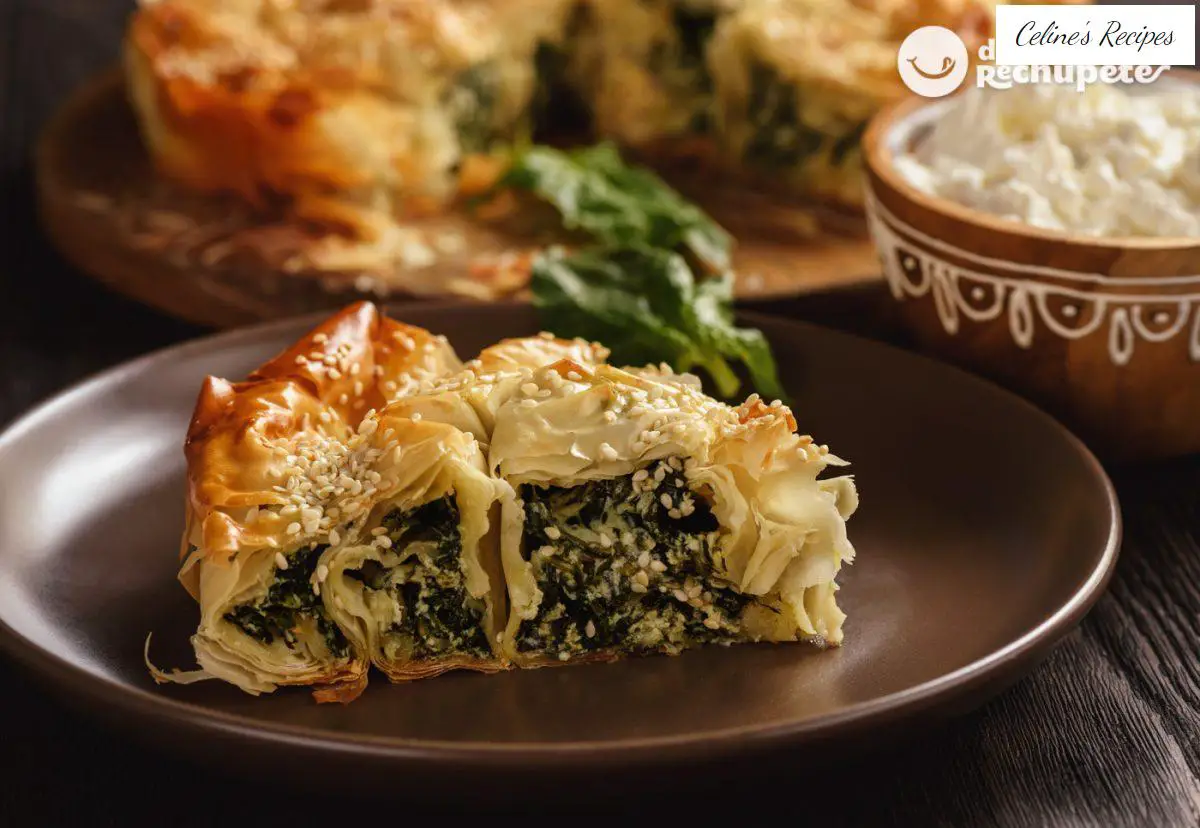 Börek, a Turkish lasagna with spinach and cheese with a lot of personality